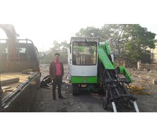 Máy thu hoạch lạc  (đậu phộng ) liên hoàn 4BHL-2