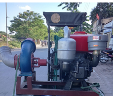 Máy bơm nước đầu nổ Diesel D8 phi 100