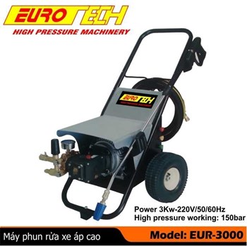 Máy rửa xe cao áp 3 KW EUROTECH - ITALY