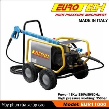 Máy phun rửa công nghiệp 11 KW, EUROTECH - ITALY