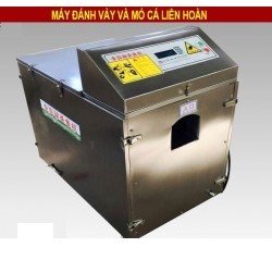 Máy đánh vảy cá và mổ cá 