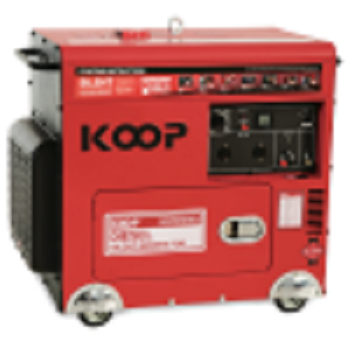 Máy Phát Điện Chạy Dầu Chống Ồn 6.0KW Koop KDF8500Q