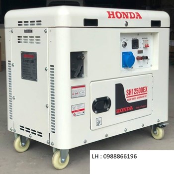 MÁY PHÁT ĐIỆN CHẠY XĂNG 10KW CHỐNG ỒN-HONDA SH12500EX