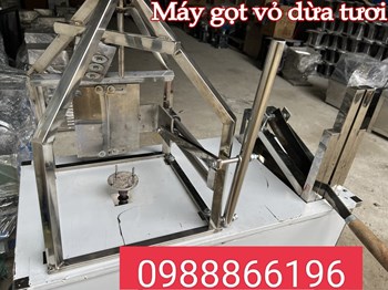 MÁY GỌT VỎ DỪA TƯƠI BÀN DÀI 