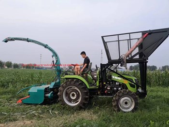 MÁY THU HOẠCH NGÔ SINH KHỐI 